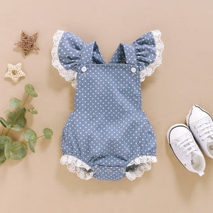 The Perfect Touch: Two Baby Romper Bow Headdresses