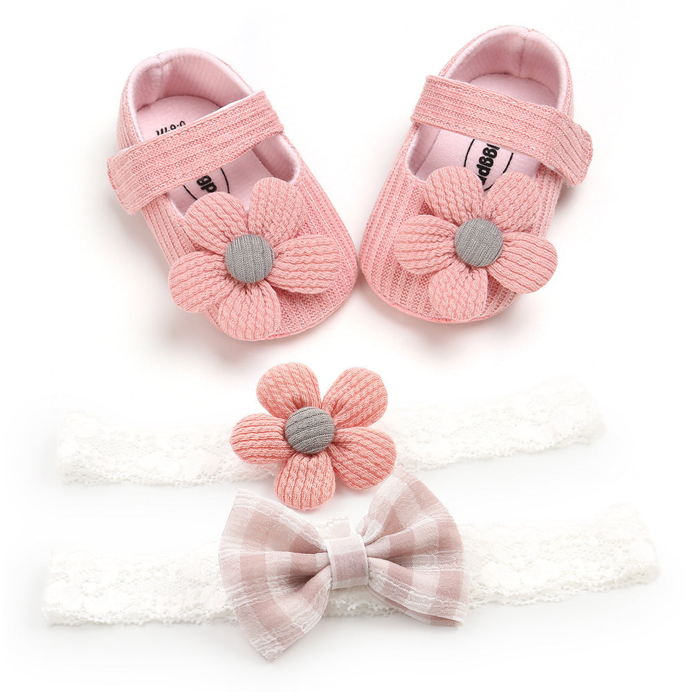 The Perfect Touch for Your Little Princess: Stylish Baby Hair Band and Shoes