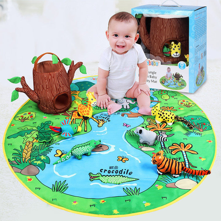Discover the Joy of Learning with the Baby Baby Play Blanket Early Education Animal Toys