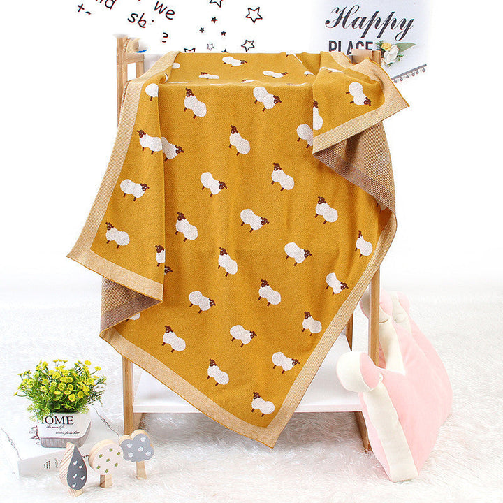 The Perfect Snuggle: Baby Blanket Knitted Lamb Hug Blanket
