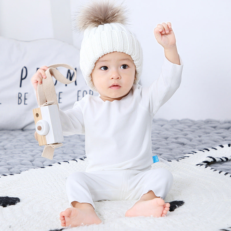 Baby Pajamas And Crawling Clothes Set