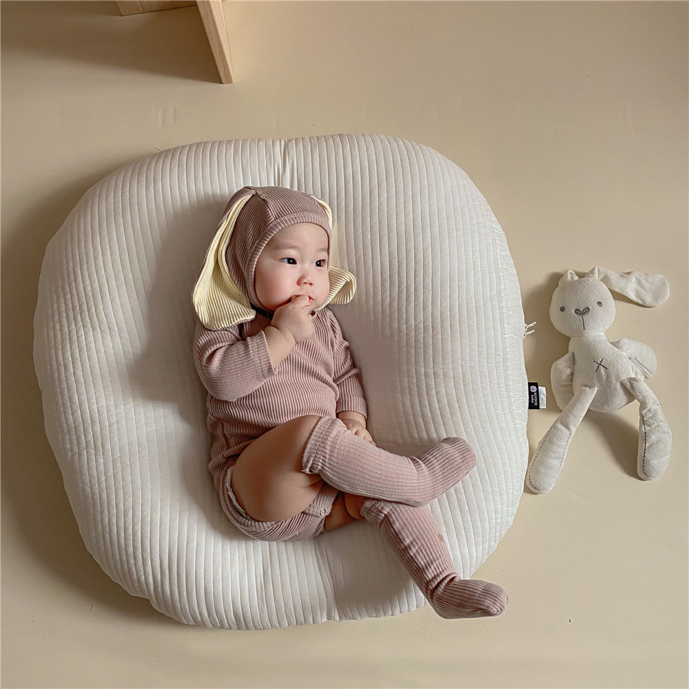 Baby Cartoon Bunny Ears Romper Soft Cute Comfortable Outfit