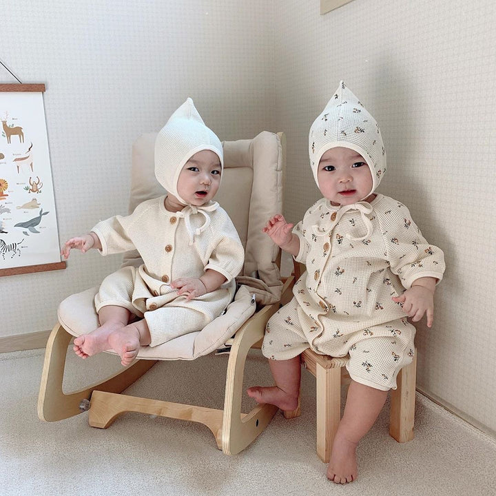 Newborn Baby Short Sleeve Romper Soft Comfortable Home Outfit