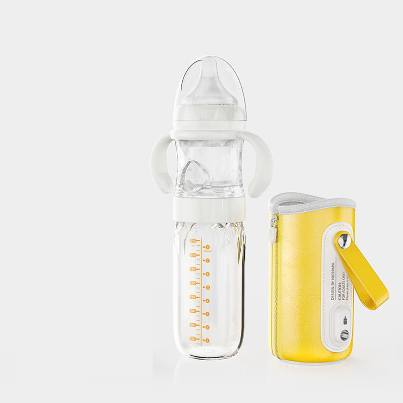 Baby Constant Temperature Feeding Bottle USB Heating Insulated Cover