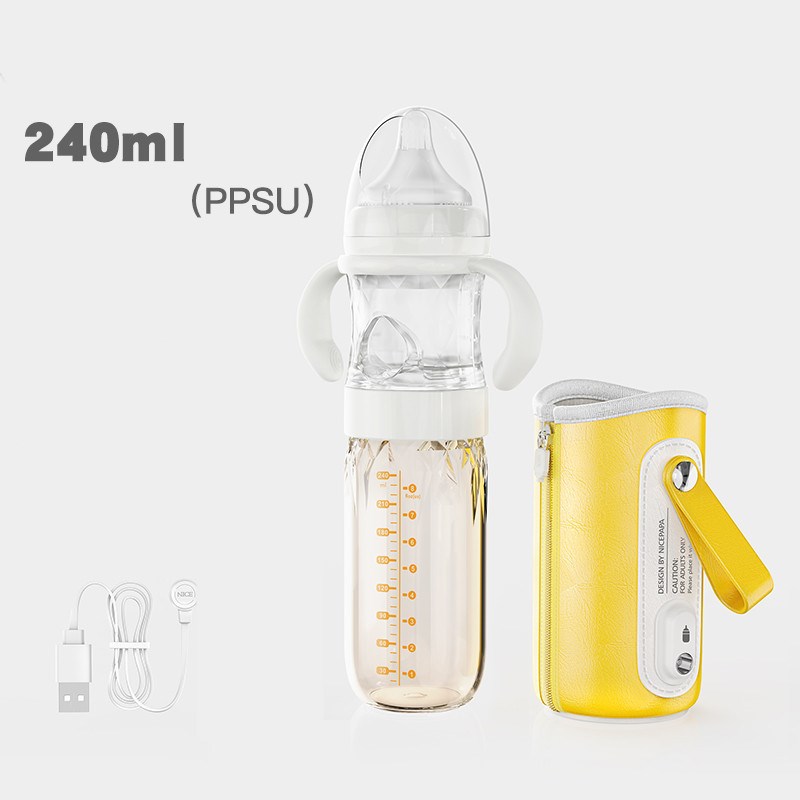 Baby Constant Temperature Feeding Bottle USB Heating Insulated Cover