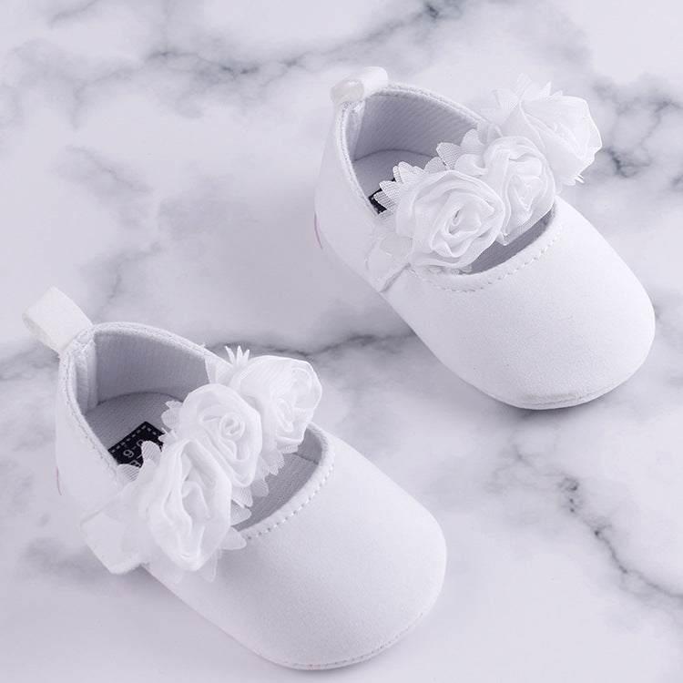 Soft Sole Baby Cotton Shoes Floral Toddler Footwear