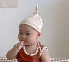Baby Color Matching Halter Romper