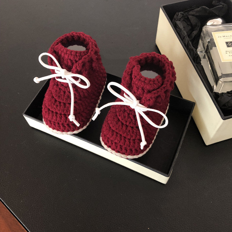 Baby Hand Woven Soft Sole Shoes Comfortable Unisex Footwear