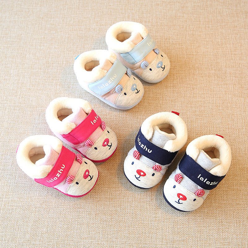 Baby Cotton Soft Sole Shoes Comfortable Lightweight Footwear