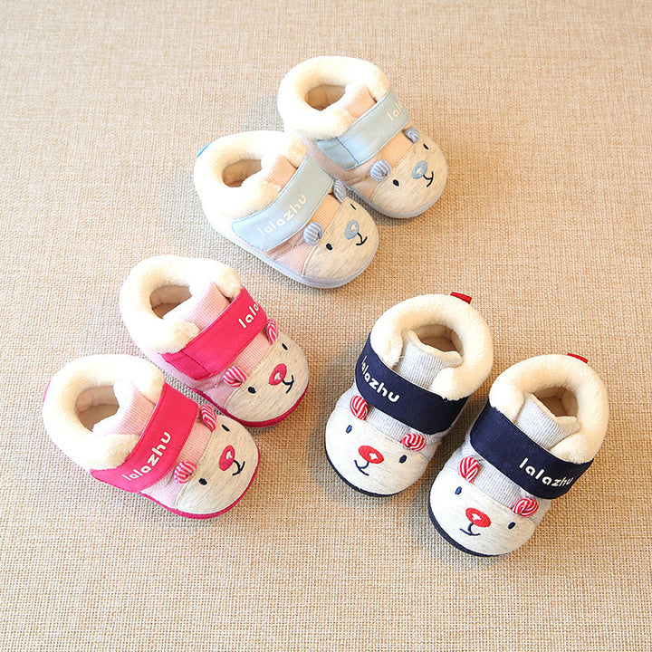 Baby Cotton Soft Sole Shoes Comfortable Lightweight Footwear
