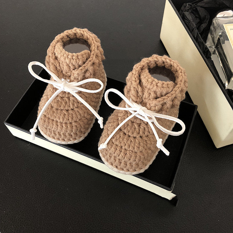Baby Hand Woven Soft Sole Shoes Comfortable Unisex Footwear