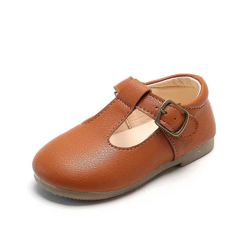 Baby Pea Shoes Versatile Single Shoes Comfortable Soft Footwear
