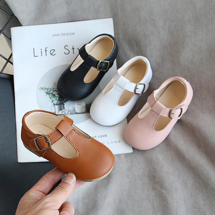 Baby Pea Shoes Versatile Single Shoes Comfortable Soft Footwear
