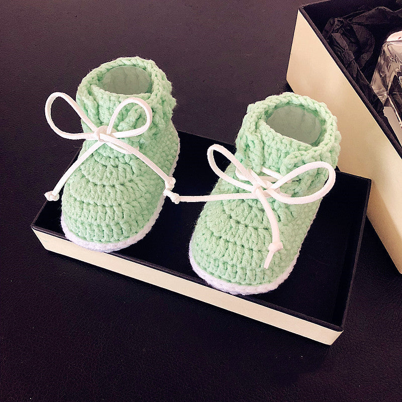 Baby Hand Woven Soft Sole Shoes Comfortable Unisex Footwear