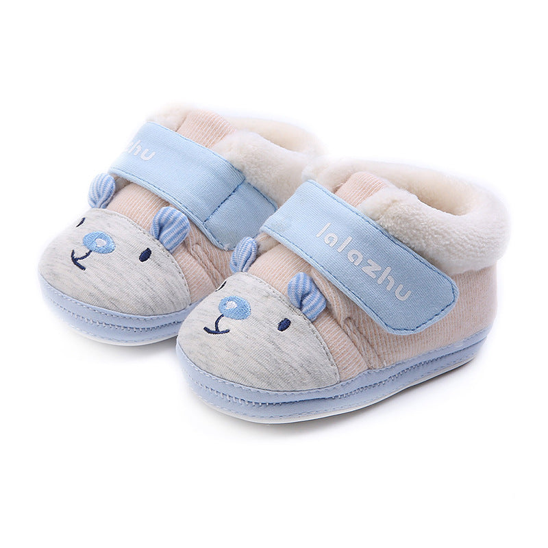 Baby Cotton Soft Sole Shoes Comfortable Lightweight Footwear