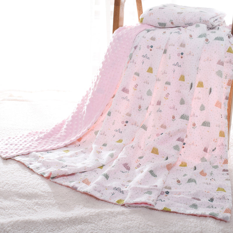 Baby Doudou Comfort Blanket Soft Swaddle Blanket