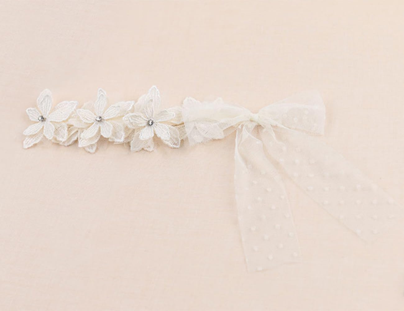Baby Girls Bow Knot Lace Headband Soft Hair Accessories