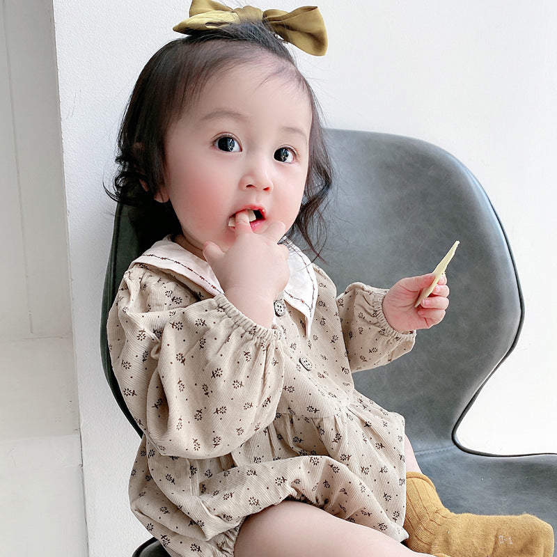 Fashion Personality Spring Baby Triangle Romper
