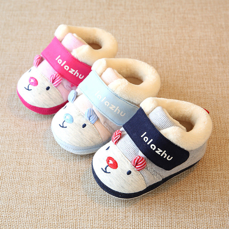 Baby Cotton Soft Sole Shoes Comfortable Lightweight Footwear