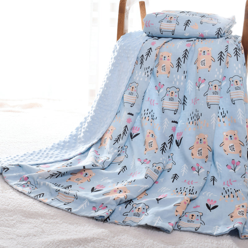 Baby Doudou Comfort Blanket Soft Swaddle Blanket