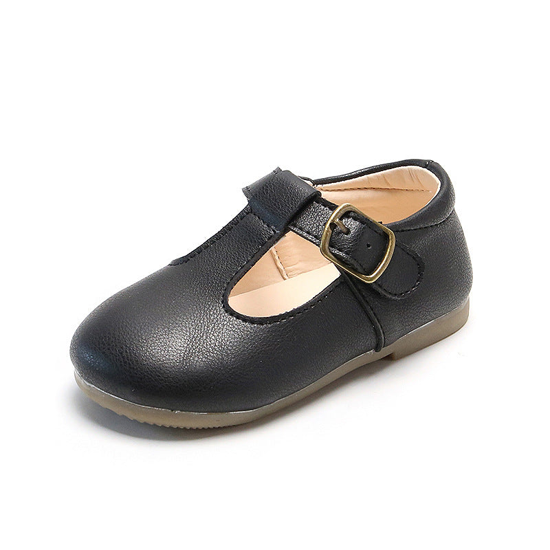 Baby Pea Shoes Versatile Single Shoes Comfortable Soft Footwear