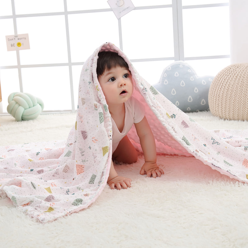 Baby Doudou Comfort Blanket Soft Swaddle Blanket