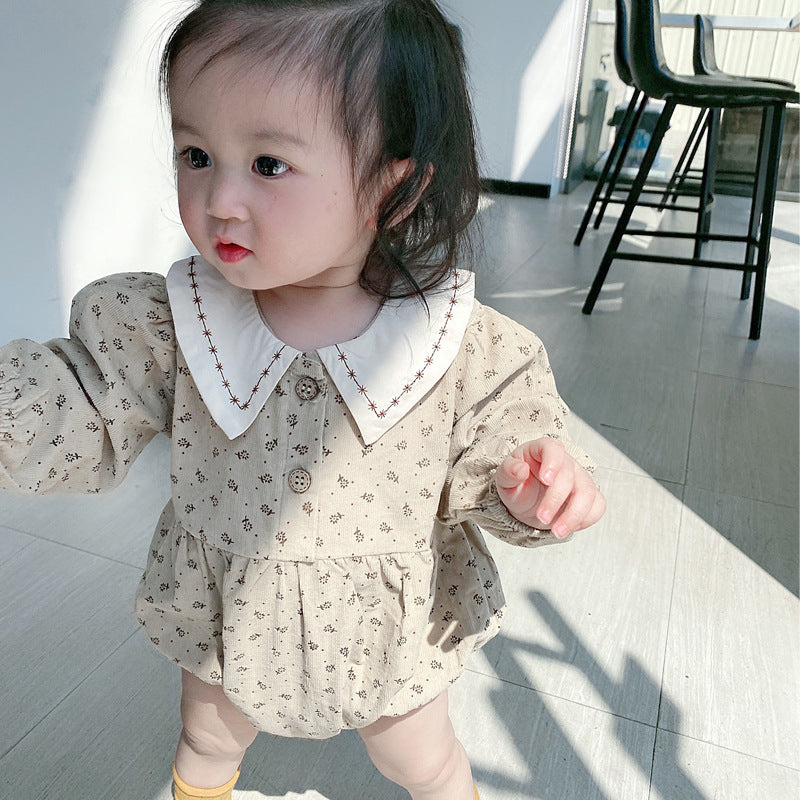 Fashion Personality Spring Baby Triangle Romper