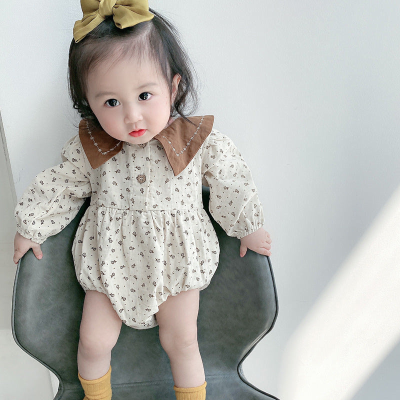 Fashion Personality Spring Baby Triangle Romper