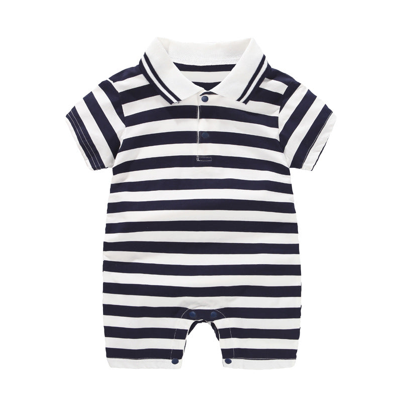 Baby Solid Color Romper Soft Comfortable Everyday Wear Outfit