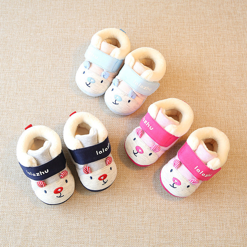 Baby Cotton Soft Sole Shoes Comfortable Lightweight Footwear