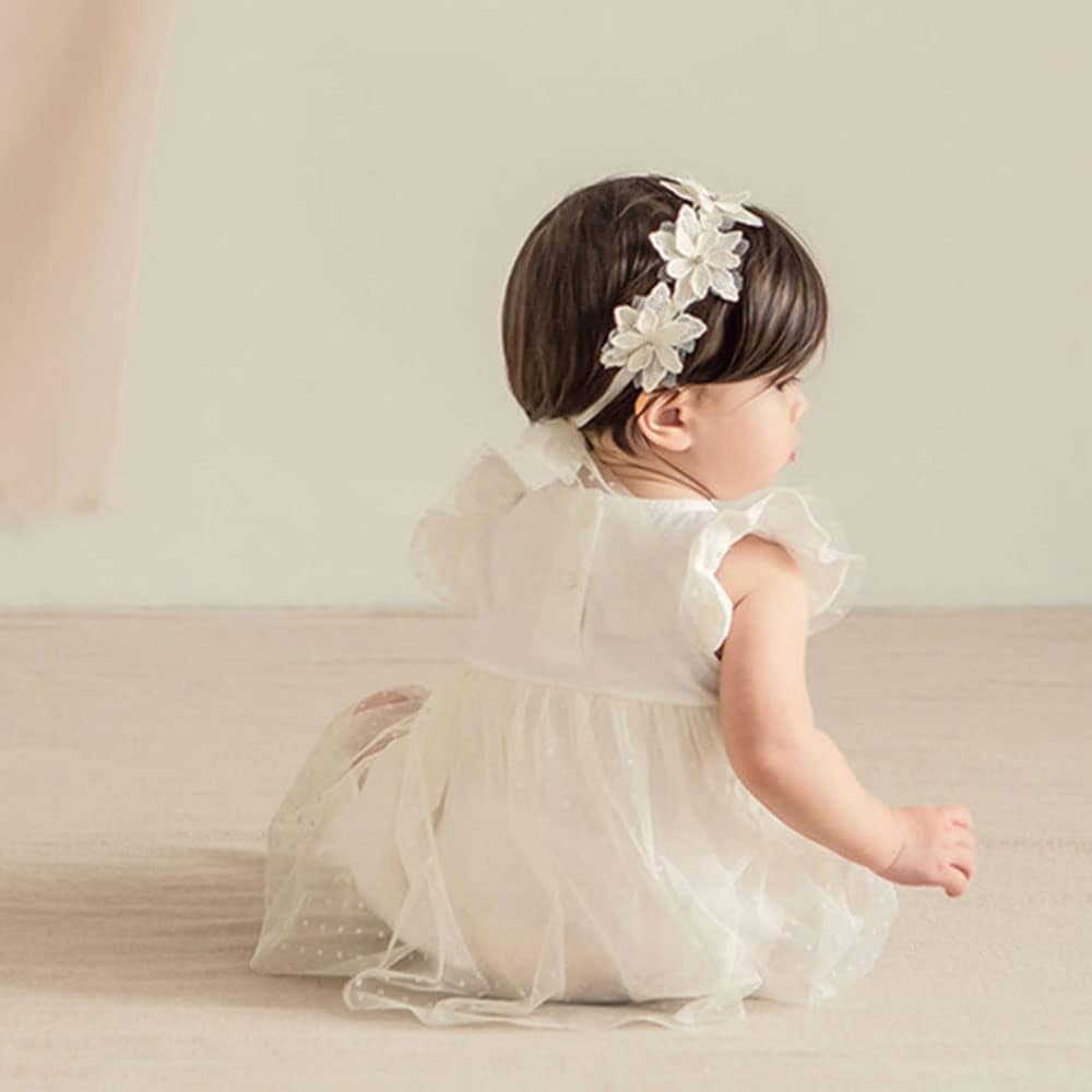 Baby Girls Bow Knot Lace Headband Soft Hair Accessories