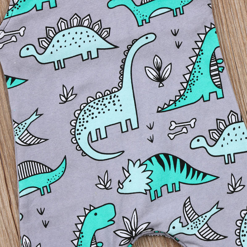 Baby Dinosaur Long Romper Soft Comfortable Creeper Outfit