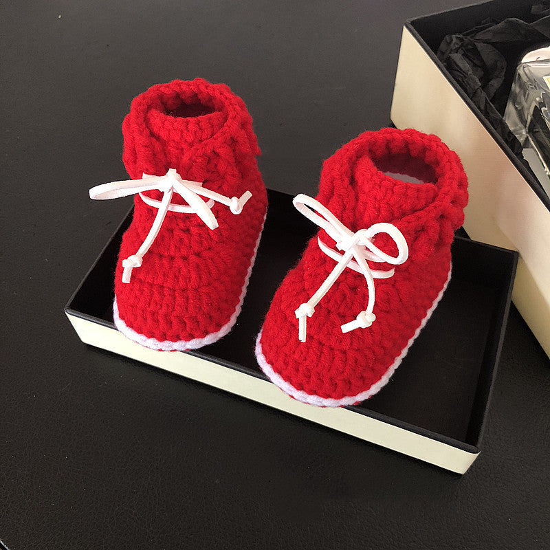 Baby Hand Woven Soft Sole Shoes Comfortable Unisex Footwear