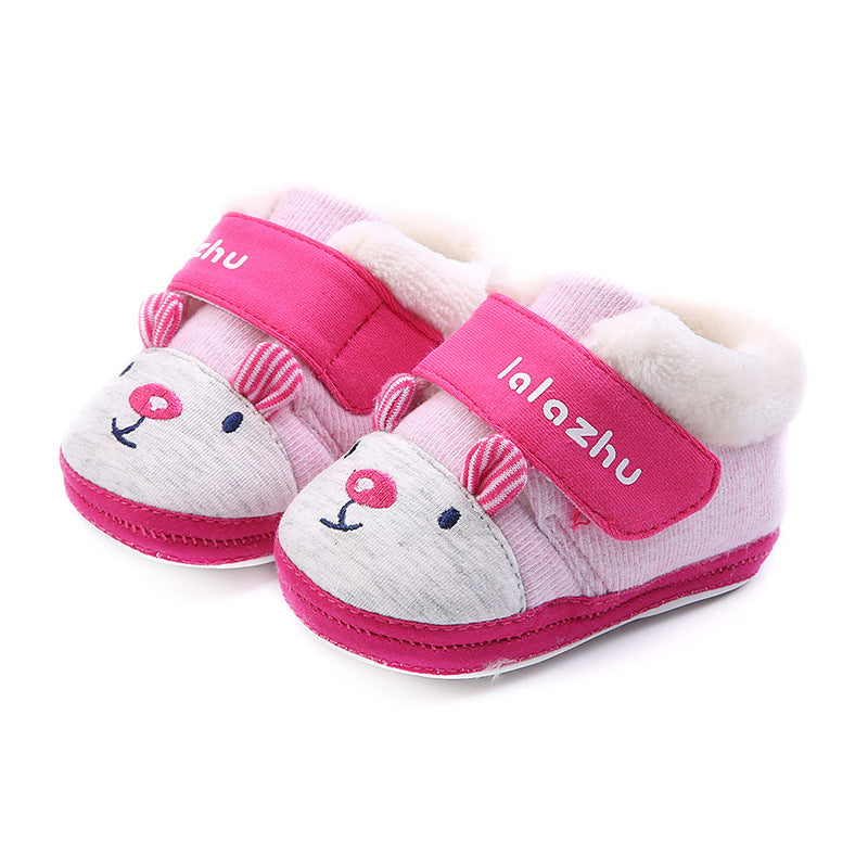 Baby Cotton Soft Sole Shoes Comfortable Lightweight Footwear