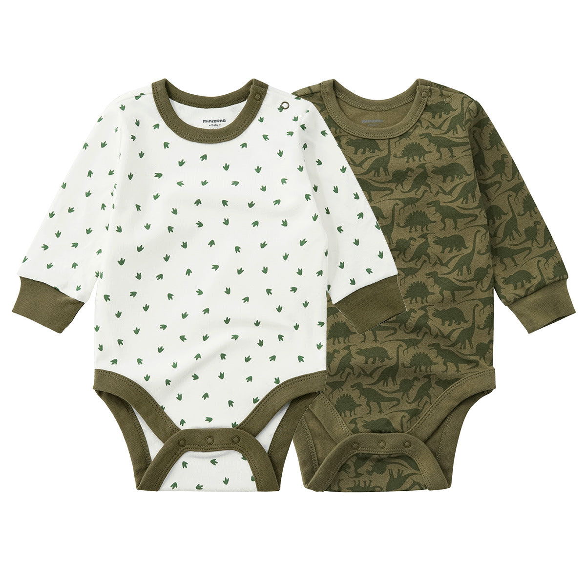 Baby Long Sleeve Triangle Romper Comfortable Soft Outfit