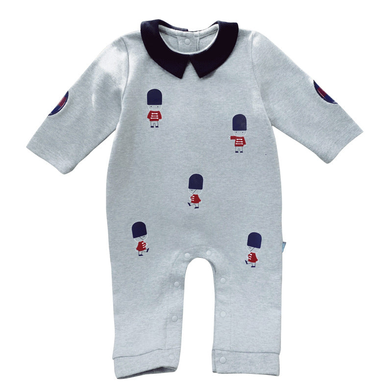 Baby Printed Romper Soft Comfortable Everyday Wear Outfit