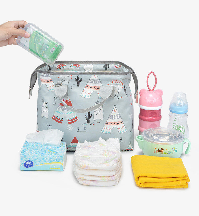 Waterproof Portable Baby Diaper Storage Bag