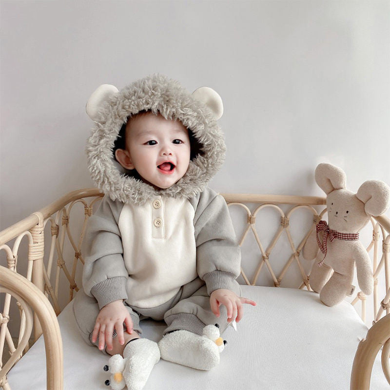 Baby Boy Autumn Newborn Jumpsuit Romper Clothing